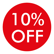 10% OFF!
