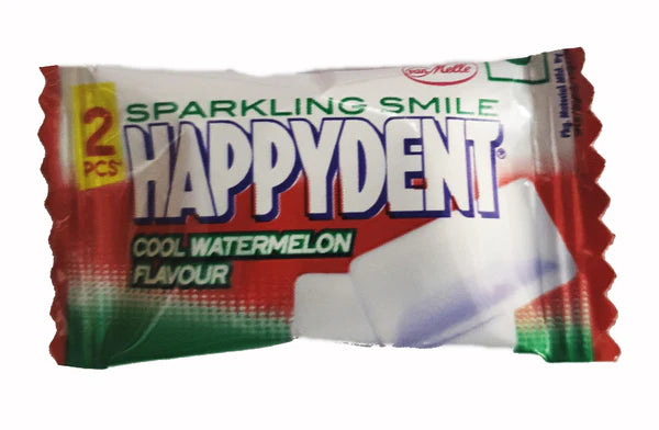HAPPYDENT Cool Watermelon/White Mint Flavour (Single)