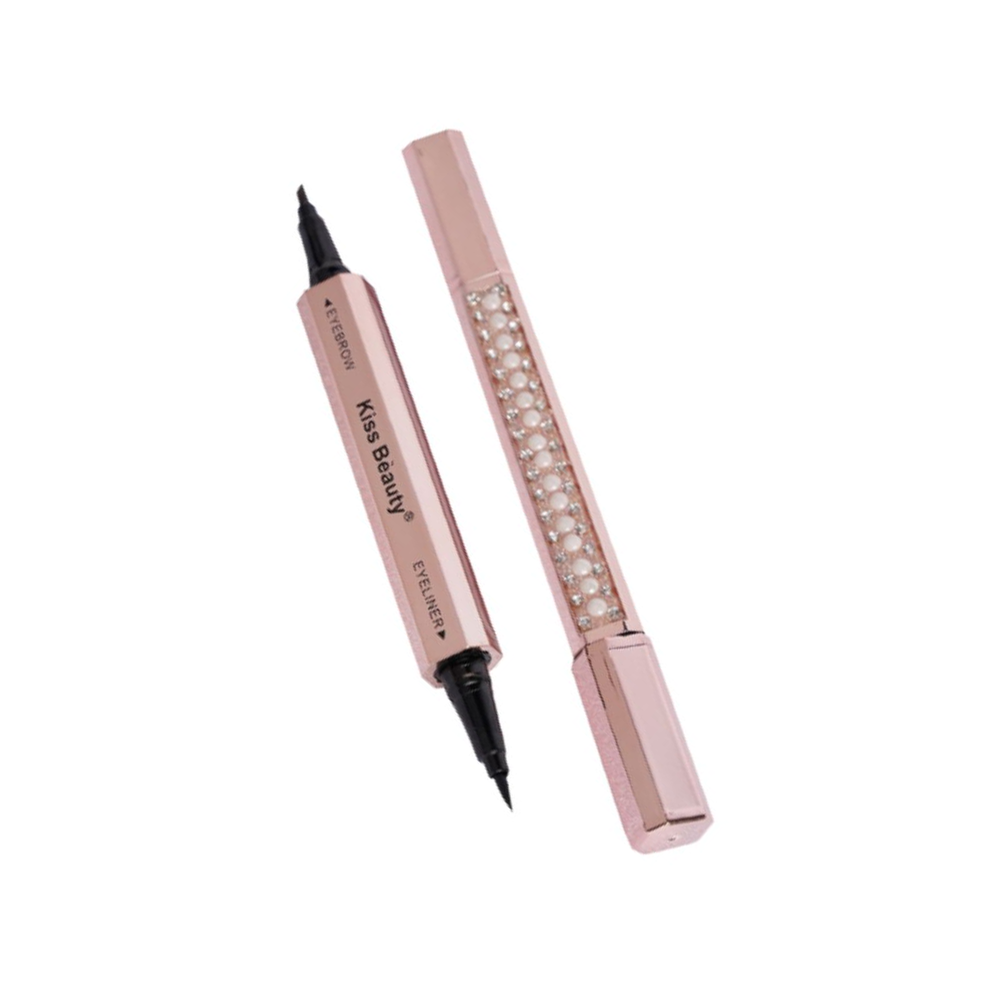 Kiss Beauty 2in1 Liquid Eyeliner + Eyeliner Pencil