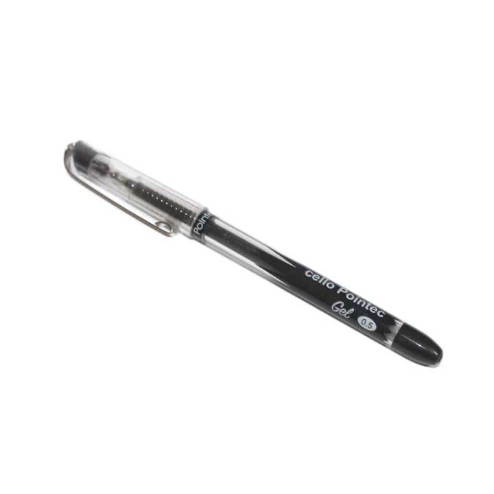 Cello Pointec Gel Pen Black/Blue
