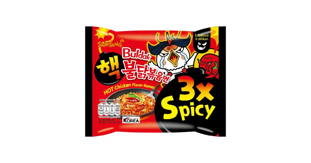 Samyang Buldak Hot Chicken 3X Spicy 140g