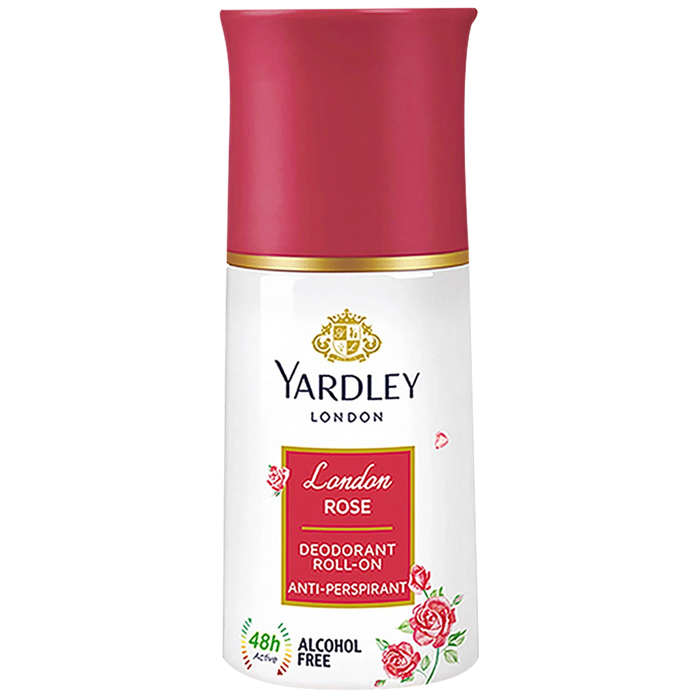 Yardley London London Rose Deodorant Roll-On 50ml
