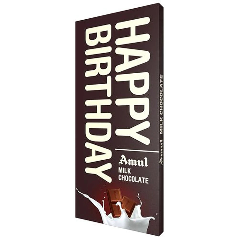 Amul Happy Birthday Milk Chocolate 150g
