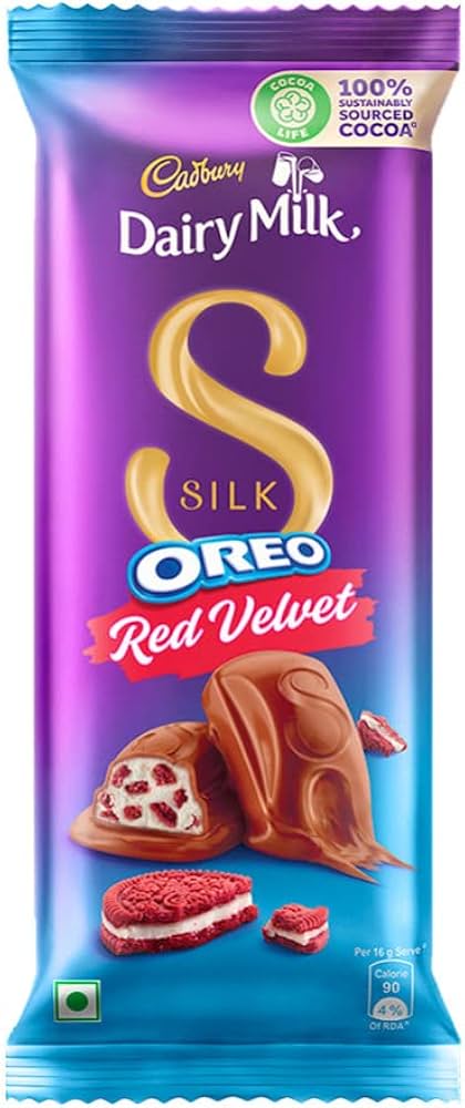 Cadbury Dairy Milk Silk Oreo Red Velvet 130g
