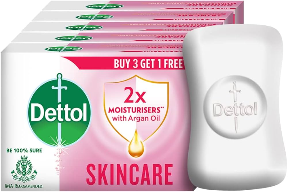 Dettol SKINCARE (Buy 3 Get 1 Fee) 75g*4