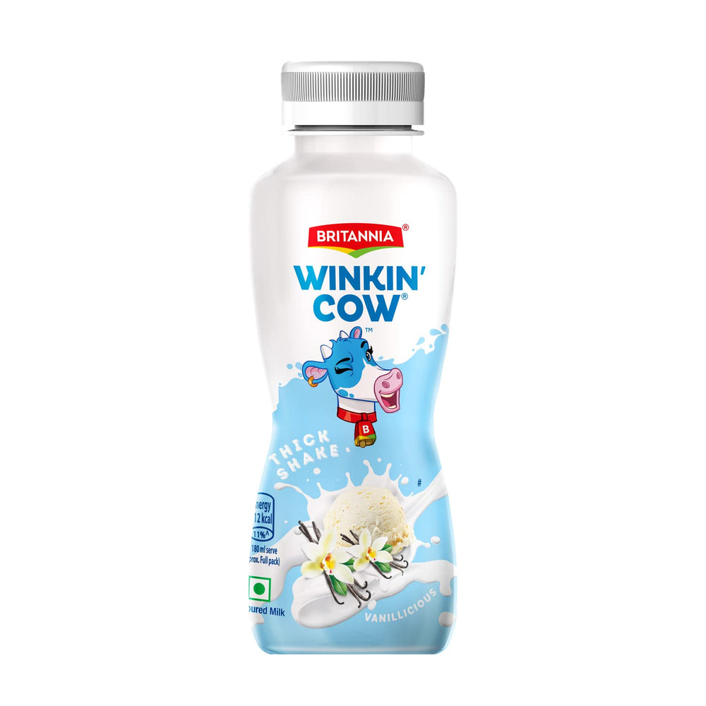 Britannia Winkin Cow Vanillicious Thick Shakes 180ml