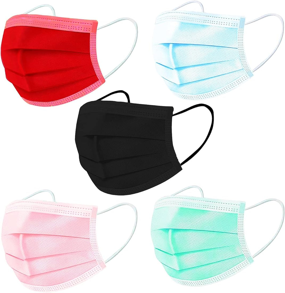 Disposable Mask Surgical Blue, Black, White, Green, Red (PIECE)