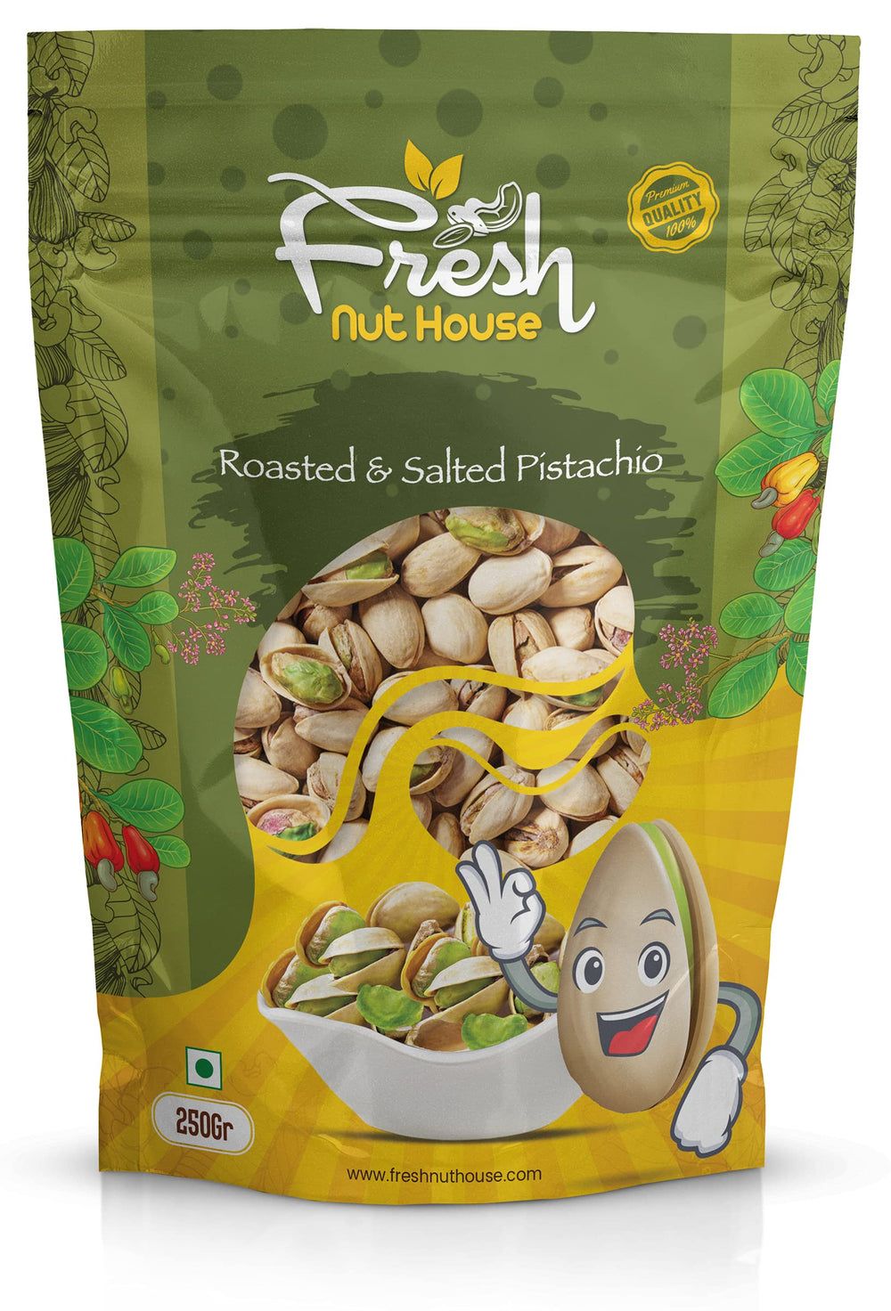 Freshnut Roasted & Salted Pistachios 250g
