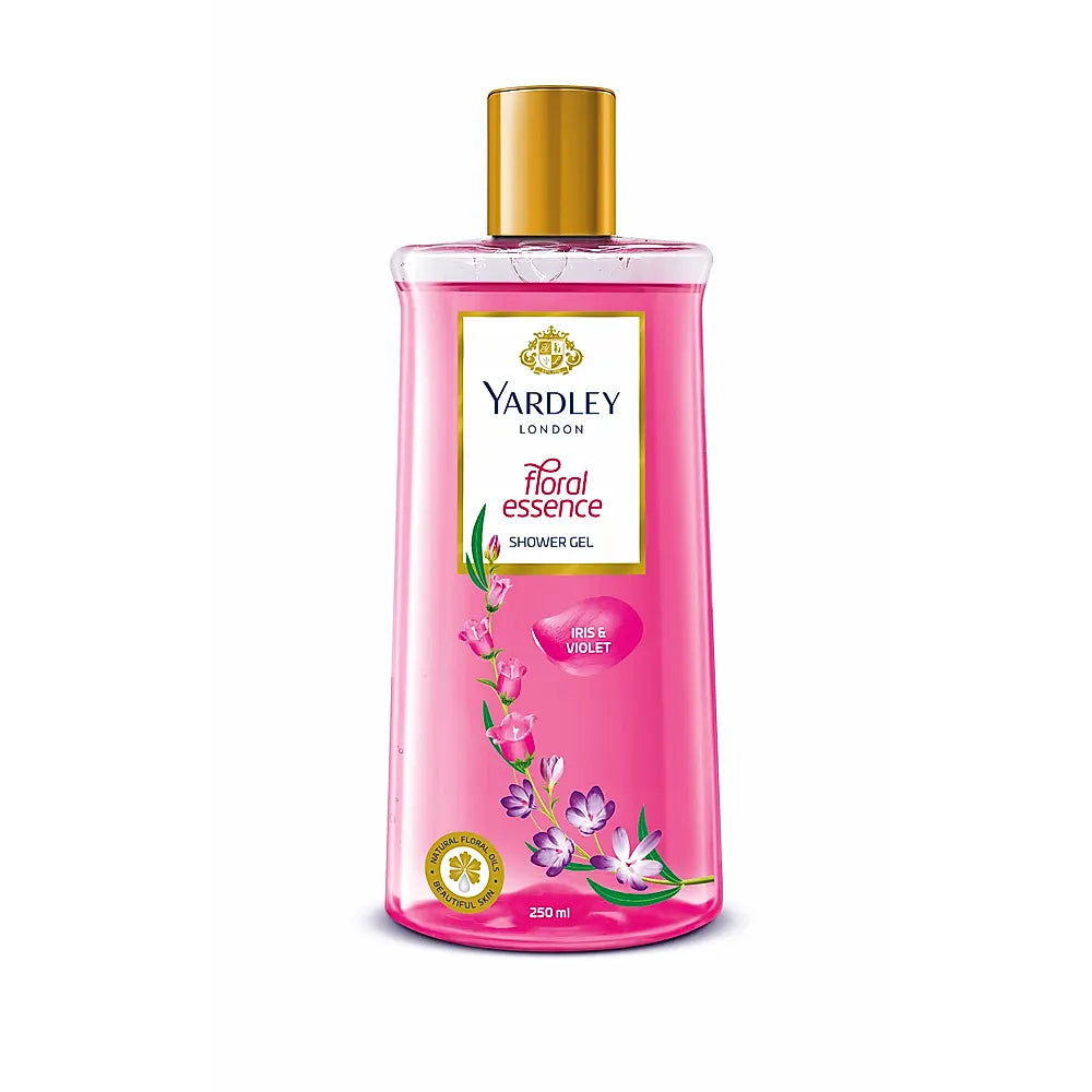 Yardley London Floral Essence Shower Gel Iris & Violet 250ml