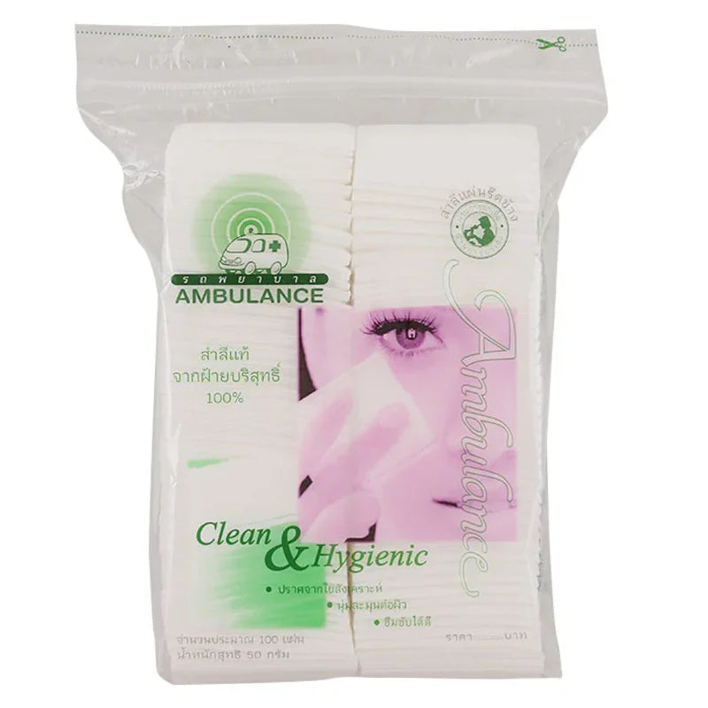 Ambulance Natural Cotton 100% Personal & Health Care 50g