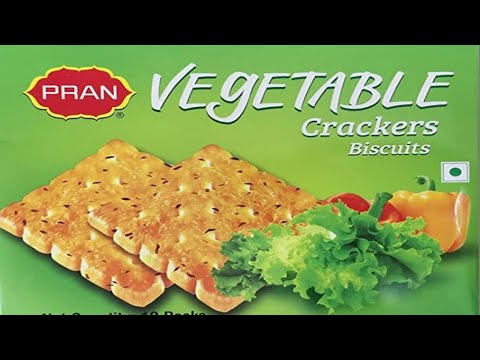 Pran Vegetable Crackers Biscuit 240g
