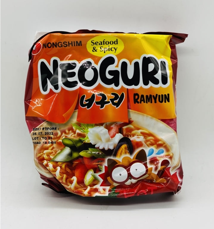 Nongshim Seafood & Spicy Neoguri Ramyun 120g
