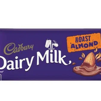 Cadbury Dairy Milk Roast Almond Chocolate Bar 36g