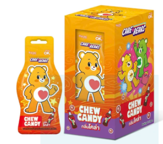 Care Bear Chew Candy Lemon Flavor16g