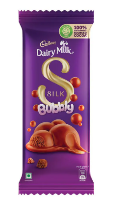 Dairy Milk Silk Bubbly 120g