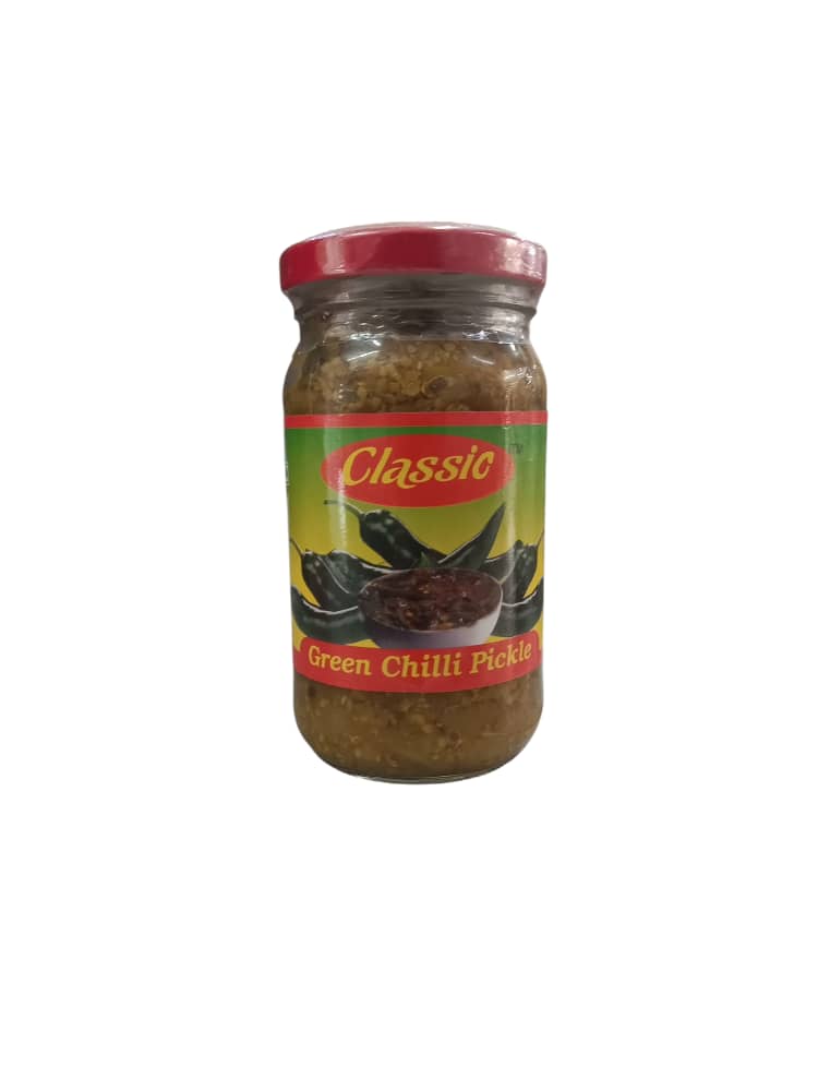 Classic Green Chilli Pickle 200g