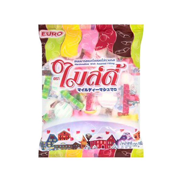 Euro Mildy Marshmallow Filled 120g