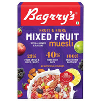 Bagrry's Fruit & Fibre Mixed Fruits with Almongs &Raisins 500g
