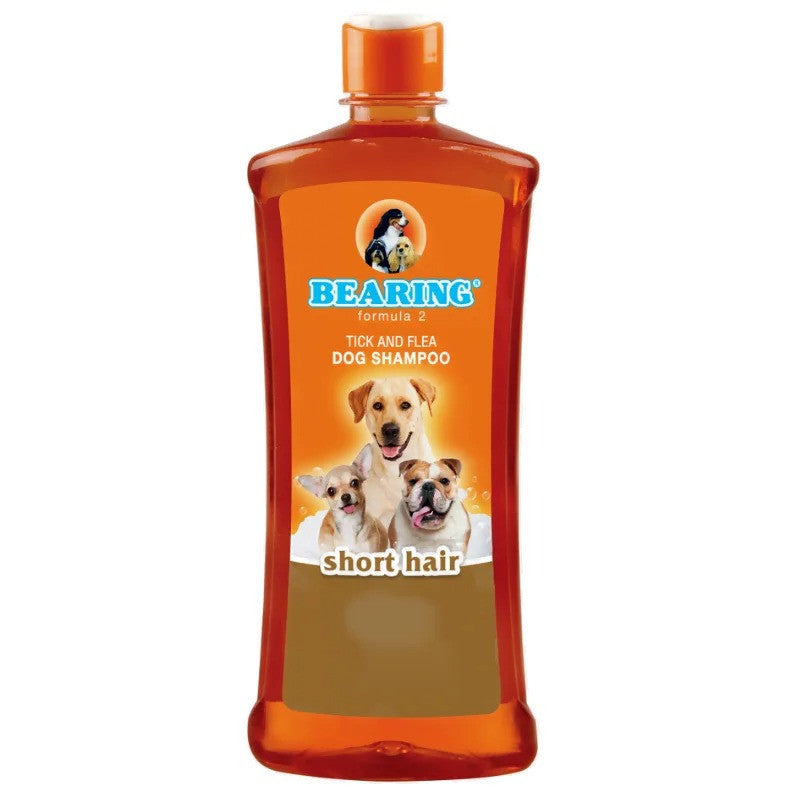 Bearing Formula Tick and Flea Dog Shampoo Short Hair/Smelly Hair/White Hair/Long Hair/For All Dogs/Small Breeds 600ml
