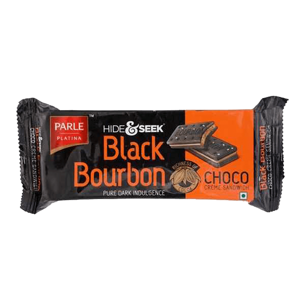 Parle Hide & Seek Black Bourbon 100g