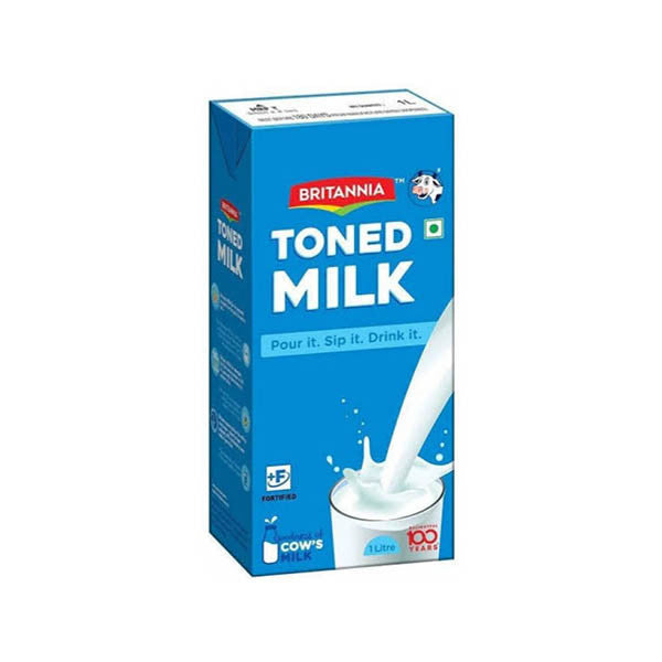 Britannia Toned Milk 1L