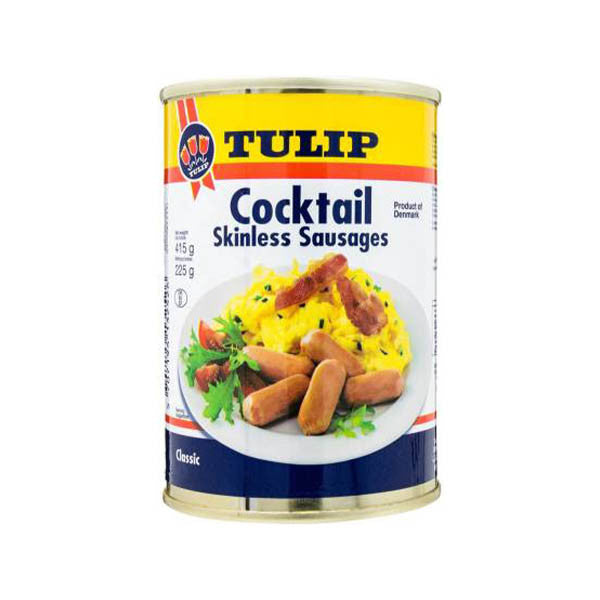 Tulip Cocktail Skinless Sausage 405g
