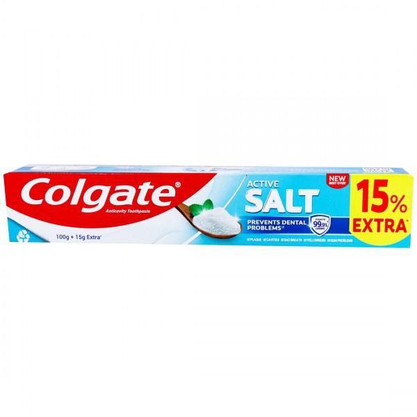 Colgate Active Salt 100g + 15g Extra
