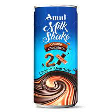 Amul Milk Shake Double Chocolate 200ml