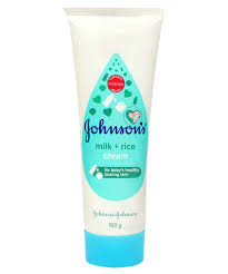 Johnson's Milk + Rice Baby Cream 50g
