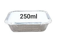 Diamond Aluminium Foil Container 100pcs (250ml)