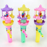 Funny Corousel Light Up & Spins Candy 3g