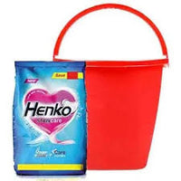Henko Detergent Stain Care 3kg+ Bucket Offer