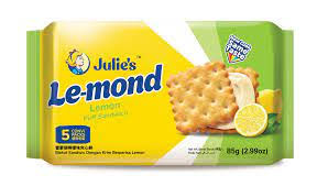 Julie's Le-mond Lemon Puff Sandwich 170g
