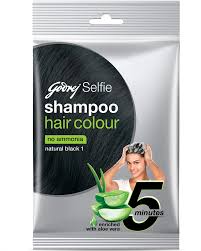 Godrej Selfie Shampoo Hair Colour (Natural Black)