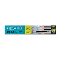 Apsara PlaTINum Extra Dark Pencils (PACKET)