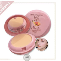 Hasaya Girl Snail Powder Natural Compact SPF 45 PA+++ (HAL-1003)