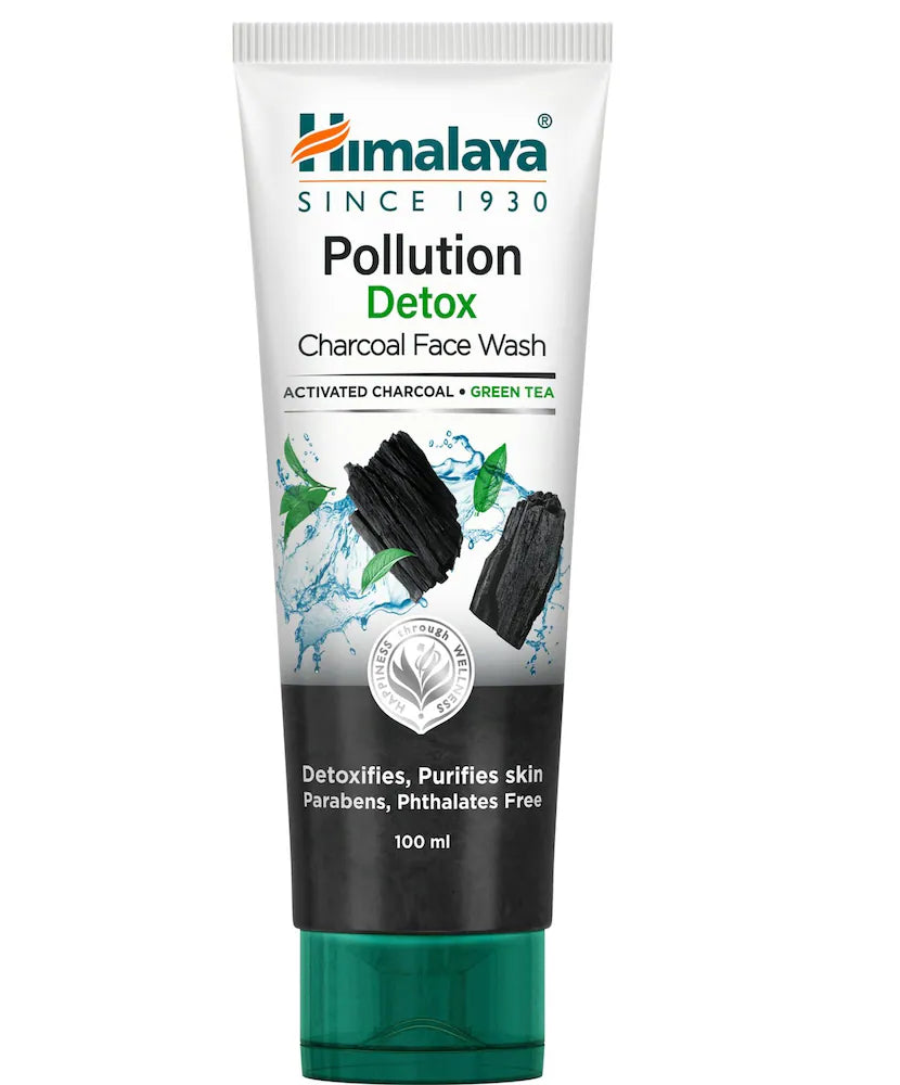 Himalaya Pollution Detox Charcoal Face Wash 100ml