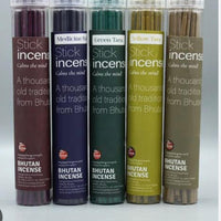Bhutan Incense (Stick Incense in Container) All Colors