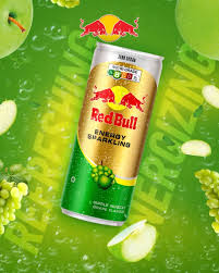Red Bull Soda Energy Drink Apple Muscat Grape Flavor 250g