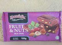 Danish Dreams Fruit & Nuts Milk Choc 100g