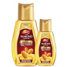 Dabur Almond Hair Oil 190ml with Free 95ml