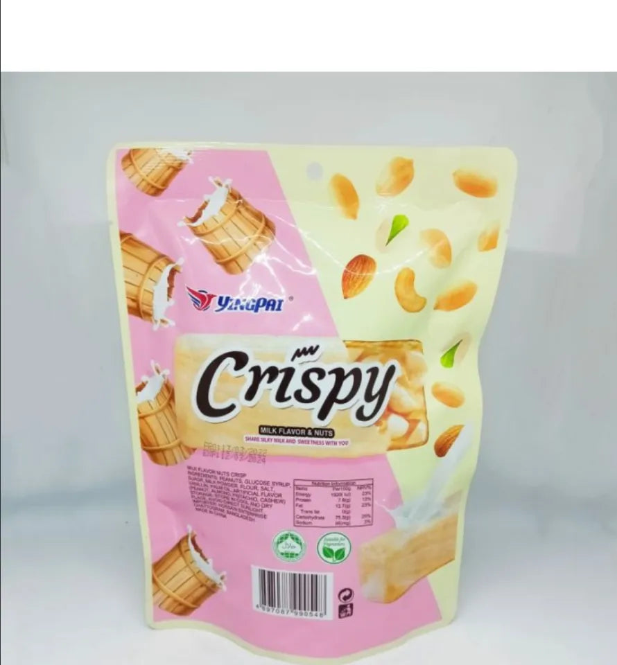 Yingpai Crispy Milk Flavour & Nuts 500g