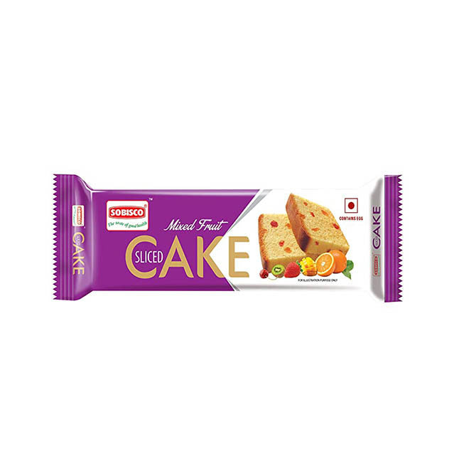 Sobisco Mixed Fruit Sliced Cake 100g