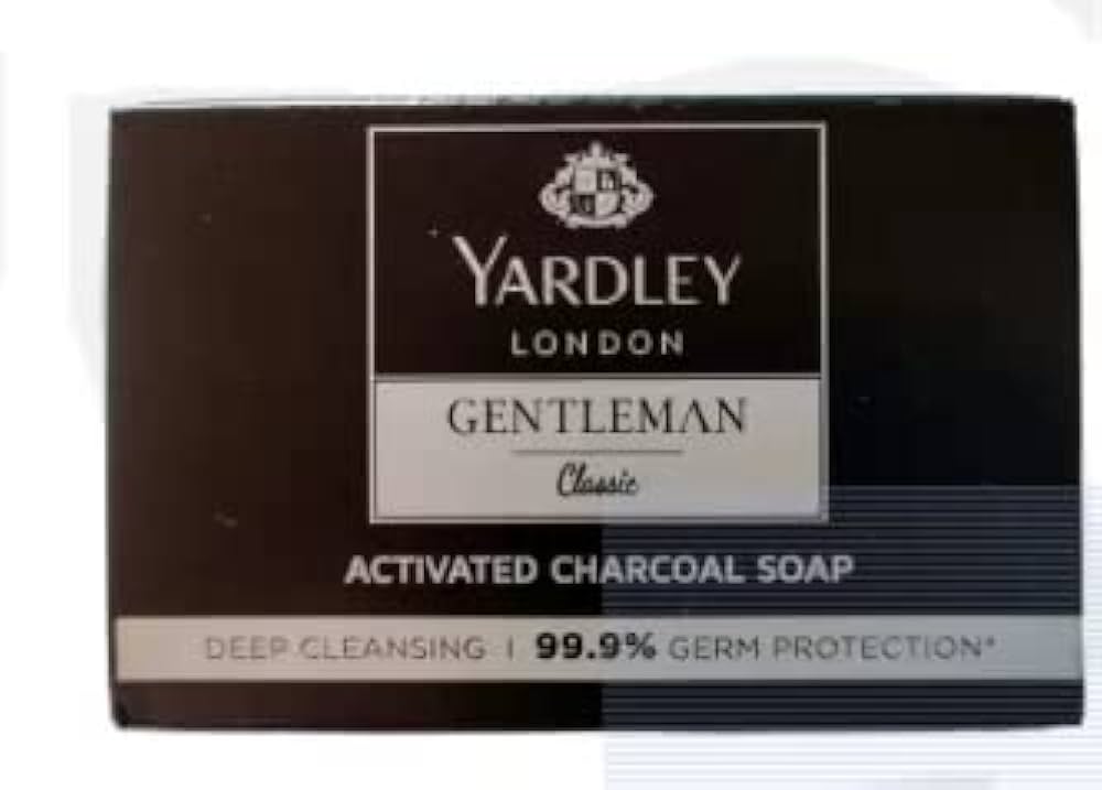 Yardley London Gentleman Classic Activated Charcoal Soap 100g