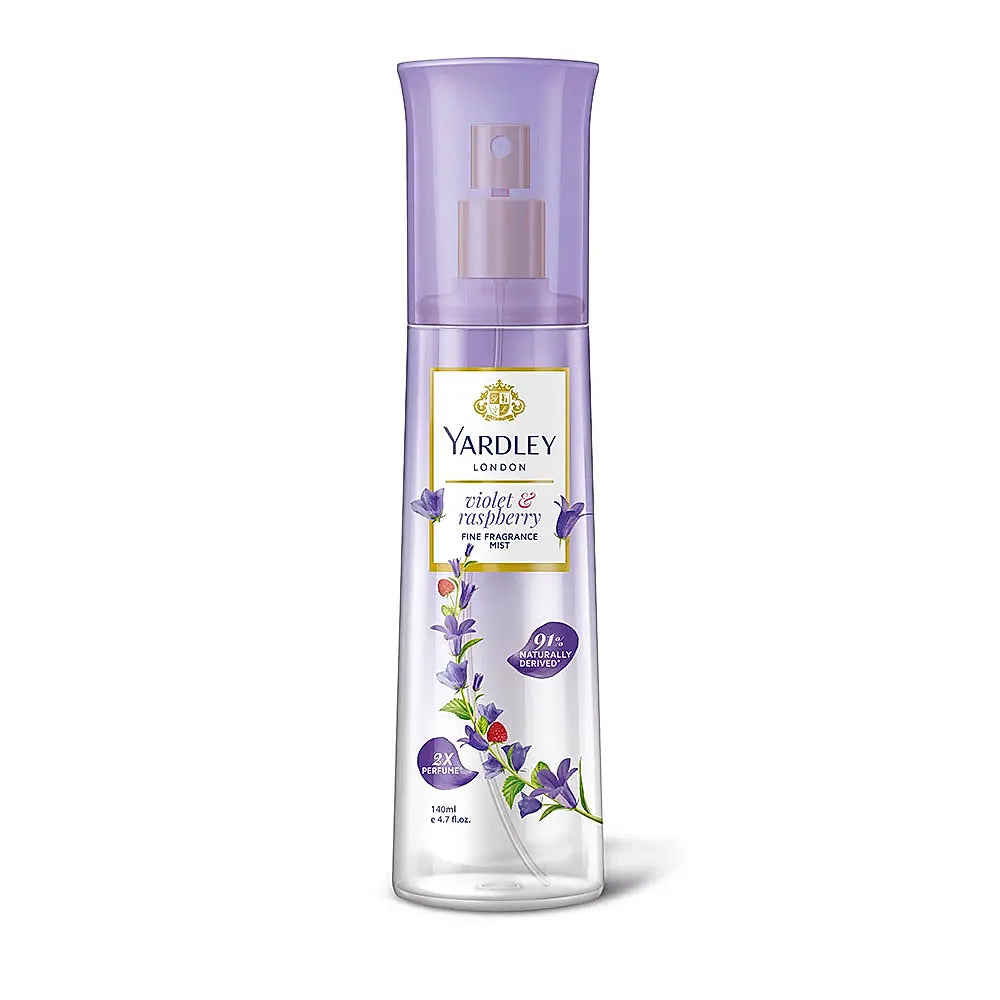 Yardley London Violet & Raspberry Fine Fragrance Mist 140ml
