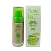 Tanako Aloe Vera 99% Soothing Gel BB Foundation 60ml Shade 01 - Sherza Allstore