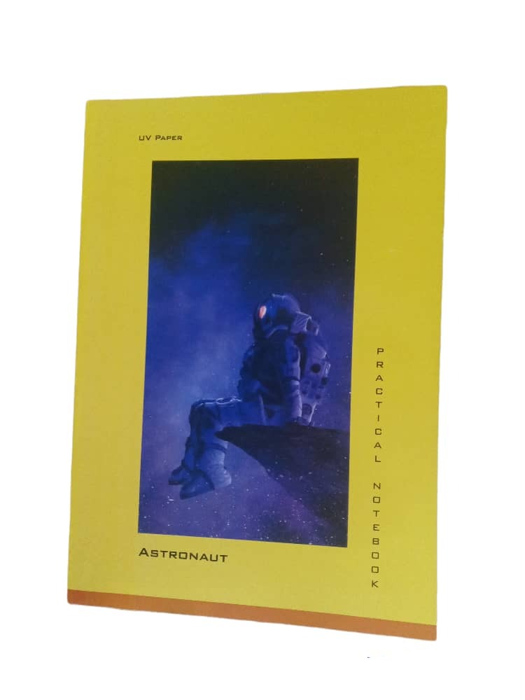 UV Paper ASTRONAUT RULED Practical Notebook 120pages