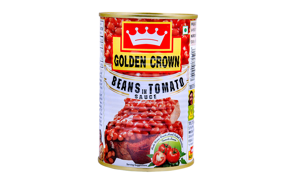 Golden Crown Beans in Tomato Sauce 450g