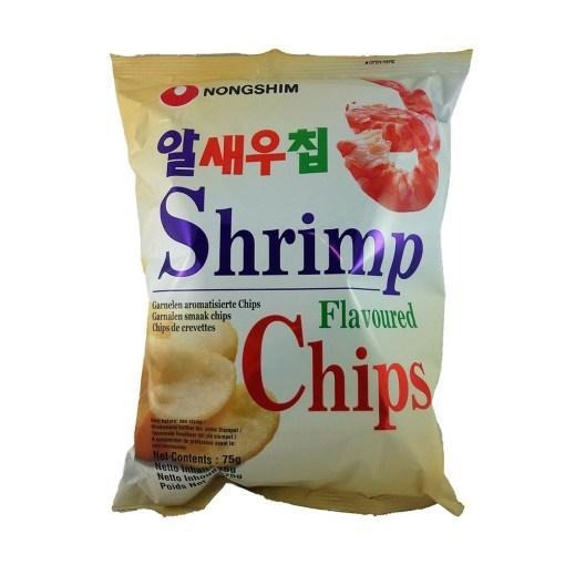 Nongshim Shrimp Flavoured Chips 75g - Sherza Allstore