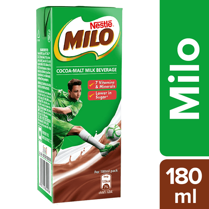 Nestle Milo Cocoa-Malt Milk Beverage - 180 ml - Sherza Allstore
